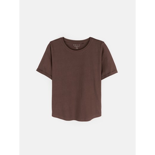 GATE Damska koszulka basic z krótkimi rękawami 34 ze sklepu gateshop w kategorii Bluzki damskie - zdjęcie 161805405
