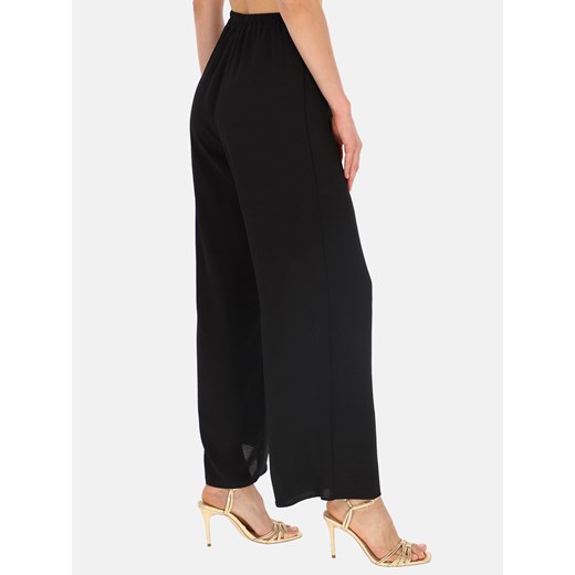 Eleganckie czarne spodnie damskie na gumce Potis & Verso Mari Potis & Verso 52 Eye For Fashion