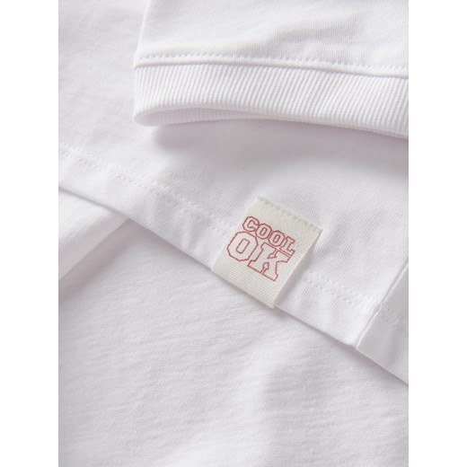 Reserved - T-shirt z naszywką - Biały Reserved 152 (11 lat) Reserved