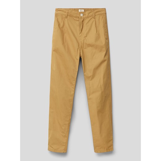 Spodnie materiałowe o kroju loose tapered fit z kieszenią z tyłu model ‘Peache’ 164 okazyjna cena Peek&Cloppenburg 
