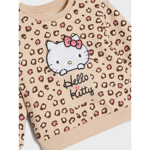 Sinsay - Bluza Hello Kitty - brązowy Sinsay 80 okazja Sinsay