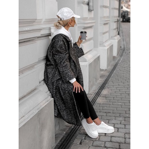 Płaszcz damski Lisa Mayo elegancki 