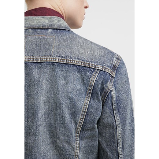Levi's® TRUCKER SLIM FIT Kurtka jeansowa bachmann zalando niebieski długie