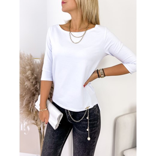bluzka peho biała s/m ze sklepu UBRA w kategorii Bluzki damskie - zdjęcie 161849015