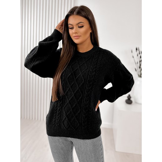 sweter rauta czarny uni ze sklepu UBRA w kategorii Swetry damskie - zdjęcie 161849036