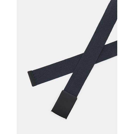 Sinsay - Pasek materiałowy - granatowy Sinsay M Sinsay