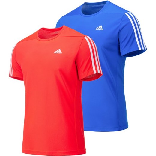 Koszulki męskie AeroReady 3 Stripes 2szt. Adidas ze sklepu SPORT-SHOP.pl w kategorii T-shirty męskie - zdjęcie 161861378