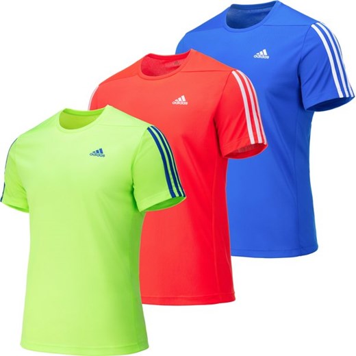 T-shirt męski Adidas w sportowym stylu z krótkim rękawem 
