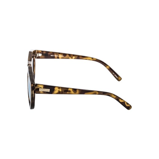 Le Specs NEO NOIR  Okulary przeciwsłoneczne brązowy zalando bialy szkło