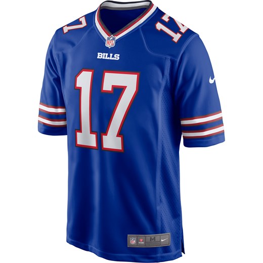 Męska koszulka meczowa do futbolu amerykańskiego NFL Buffalo Bills (Josh Allen) - Niebieski ze sklepu Nike poland w kategorii T-shirty męskie - zdjęcie 161876137