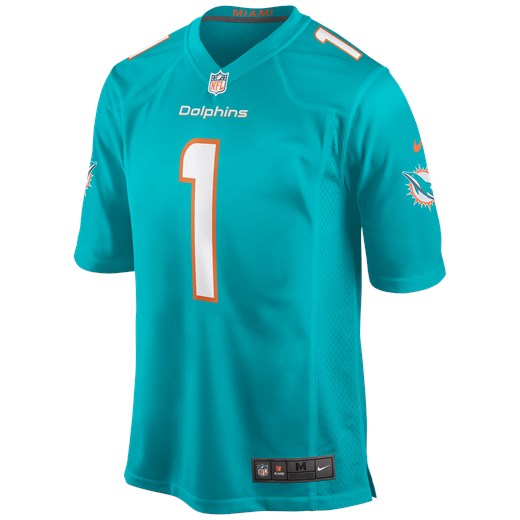 Męska koszulka meczowa NFL Miami Dolphins (Tua Tagovailoa) - Zieleń Nike M Nike poland