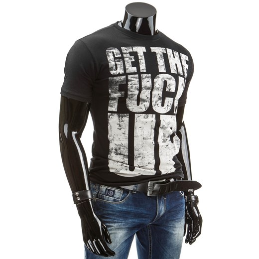 T-shirt (rx0941) - Czarny dstreet czarny bawełna