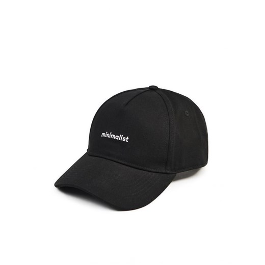Cropp - Czarna czapka z daszkiem i haftem - czarny ze sklepu Cropp w kategorii Czapki z daszkiem damskie - zdjęcie 161915356