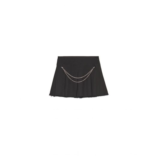 Cropp - Czarna plisowana spódnica mini - czarny ze sklepu Cropp w kategorii Spódnice - zdjęcie 161915408