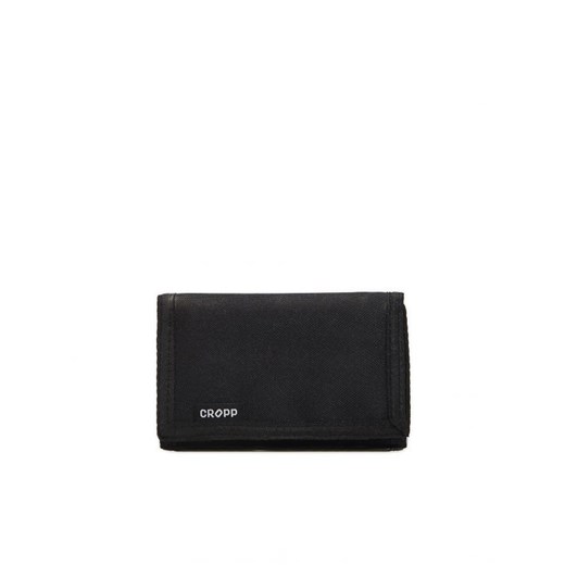 Cropp - Czarny portfel - czarny ze sklepu Cropp w kategorii Portfele męskie - zdjęcie 161915469