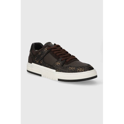 Guess sneakersy CENTO kolor brązowy FM7CEN FAL12 Guess 46 ANSWEAR.com