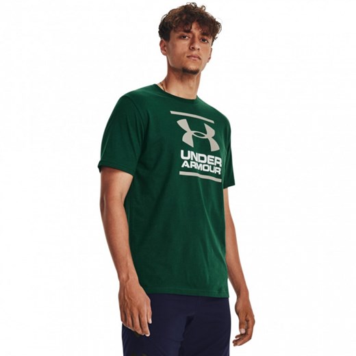 Męski t-shirt z nadrukiem Under Armour GL Foundation SS T - zielony Under Armour XXL Sportstylestory.com