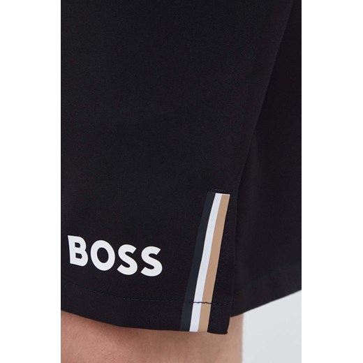 Boss Green szorty BOSS GREEN męskie kolor czarny XXL ANSWEAR.com