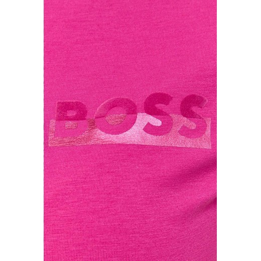 BOSS t-shirt damski kolor różowy S ANSWEAR.com