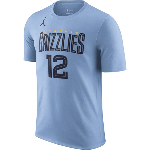 T-shirt męski NBA Jordan Memphis Grizzlies Statement Edition - Niebieski Jordan L Nike poland