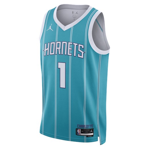 Koszulka męska Jordan Dri-FIT NBA Swingman Charlotte Hornets Icon Edition Jordan M Nike poland