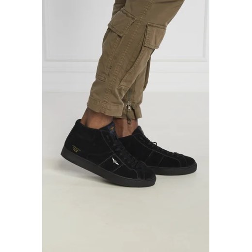 Aeronautica Militare Skórzane trampki Aeronautica Militare 44 Gomez Fashion Store