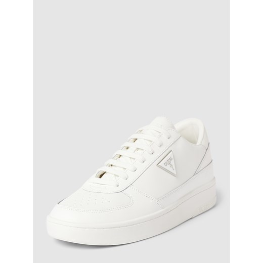 Buty sportowe męskie białe Guess wiązane