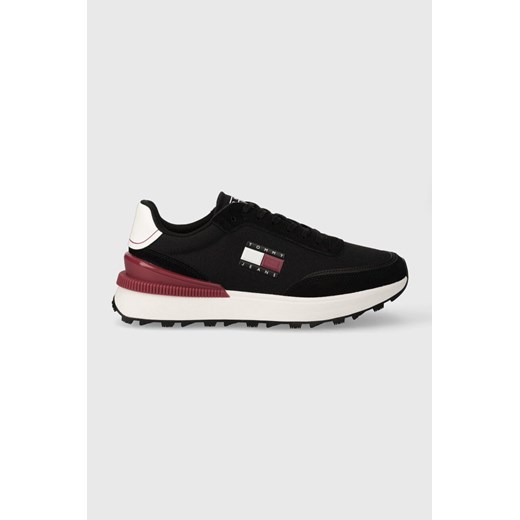 Tommy Jeans sneakersy TJM TECHNICAL RUNNER kolor czarny EM0EM01265 ze sklepu ANSWEAR.com w kategorii Buty sportowe męskie - zdjęcie 161958118