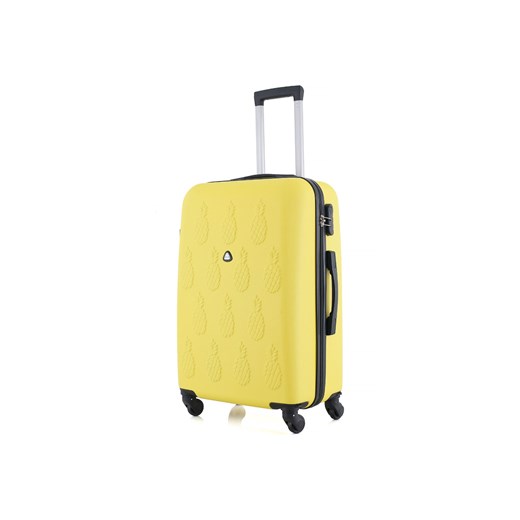 Duża twarda walizka (80 L) żółta - 70x44x30 cm Semi Line one size promocja 5.10.15