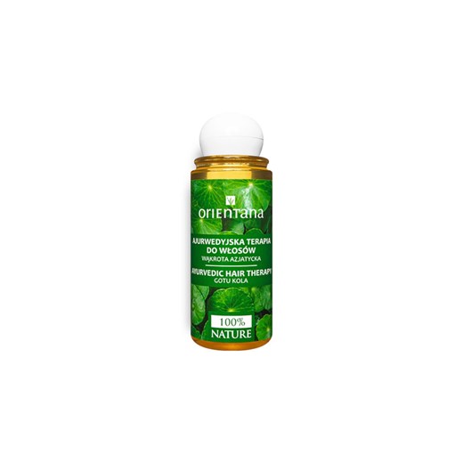 Orientana AJURWEDYJSKA Terapia do włosów WĄKROTA AZJATYCKA (GOTU KOLA), 105 ml one size 5.10.15 okazja