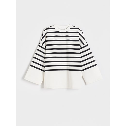 Reserved - Bluza w paski - Kremowy Reserved L Reserved