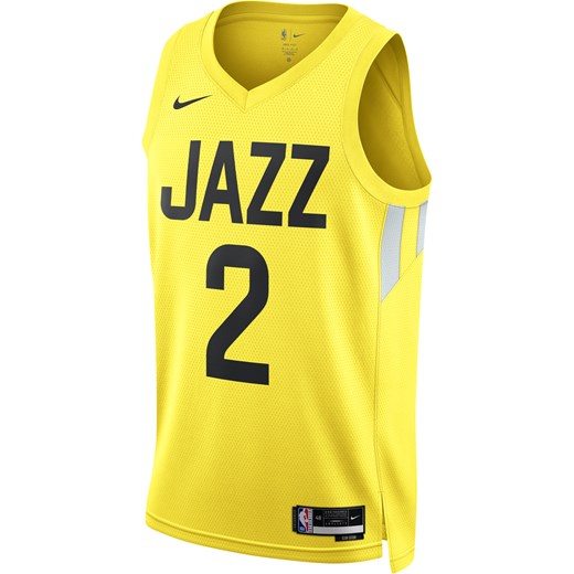 Koszulka męska Nike Dri-FIT NBA Swingman Utah Jazz Icon Edition 2022/23 - Żółty ze sklepu Nike poland w kategorii T-shirty męskie - zdjęcie 162008386