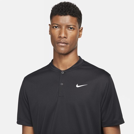 Męska koszulka polo do tenisa z kołnierzykiem typu stójka NikeCourt Dri-FIT - Nike 2XL Nike poland