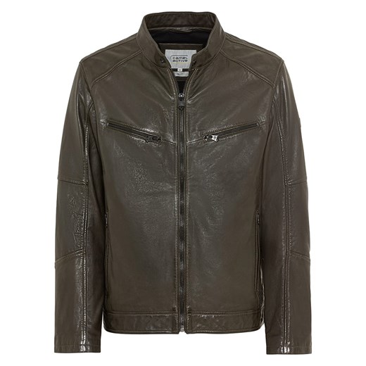 Camel Active Kurtka skórzana w kolorze khaki Camel Active 54 okazja Limango Polska