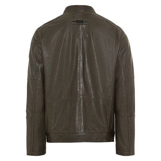 Camel Active Kurtka skórzana w kolorze khaki Camel Active 52 promocyjna cena Limango Polska