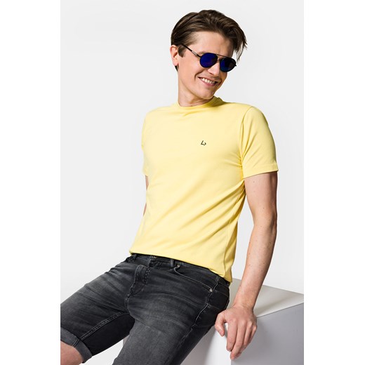 Koszulka Zółta Linus ze sklepu Lancerto S.A. w kategorii T-shirty męskie - zdjęcie 162014819
