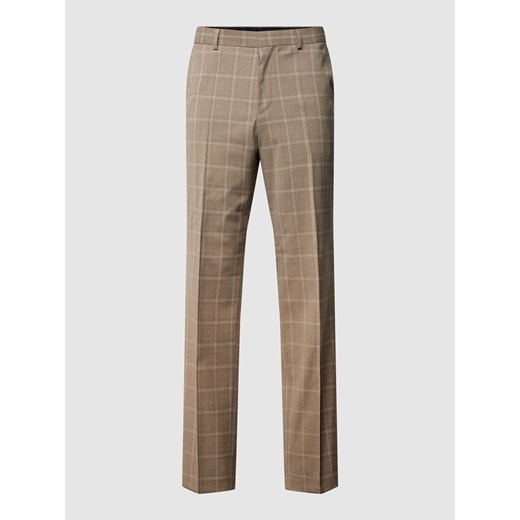 Spodnie do garnituru ze wzorem w szkocką kratę model ‘Leon’ 48 promocyjna cena Peek&Cloppenburg 
