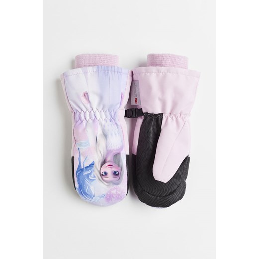 H & M - Wodoodporne rekawice narciarskie - Różowy H & M 92 (1½-2Y) H&M