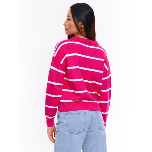 Sweter damski Gate z okrągłym dekoltem casual 