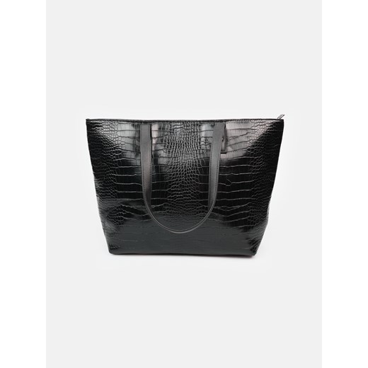 GATE Torebka typu shopper wykonana z imitacji skóry krokodyla uni Gate uni promocyjna cena gateshop