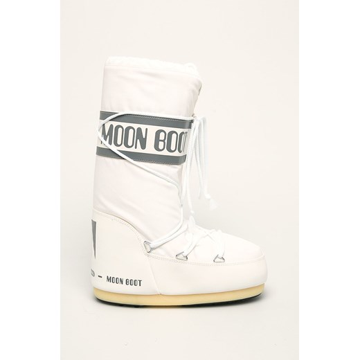 Moon Boot - Śniegowce Nylon 14004400-6.WHITE ze sklepu PRM w kategorii Śniegowce damskie - zdjęcie 162023965