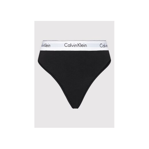 Calvin Klein Underwear Stringi 000QF5117E Czarny Calvin Klein Underwear XL MODIVO promocyjna cena