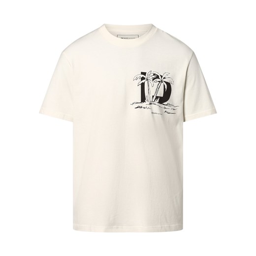 Tom Tailor Denim T-shirt męski Mężczyźni Bawełna écru nadruk Tom Tailor Denim M vangraaf