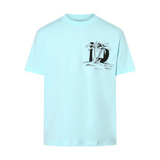 Tom Tailor Denim T-shirt męski Mężczyźni Bawełna turkusowy nadruk ze sklepu vangraaf w kategorii T-shirty męskie - zdjęcie 162030469