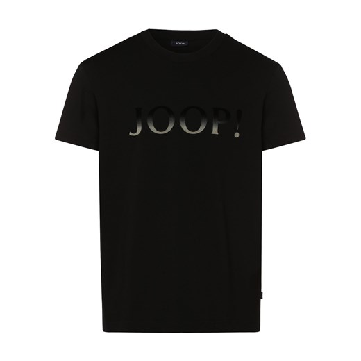 JOOP! T-shirt męski Mężczyźni Bawełna czarny nadruk Joop! L vangraaf