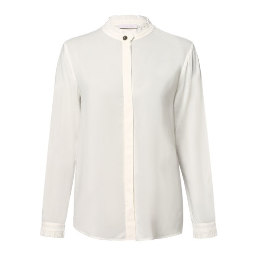 Rich & Royal Bluzka damska Kobiety wiskoza biały jednolity ze sklepu vangraaf w kategorii Koszule damskie - zdjęcie 162030735
