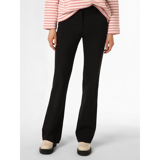 Cambio Spodnie Kobiety czarny jednolity ze sklepu vangraaf w kategorii Spodnie damskie - zdjęcie 162031095