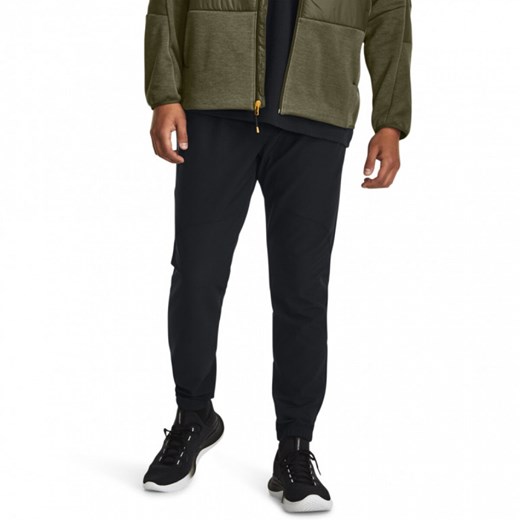 Męskie spodnie treningowe Under Aromur UA Stretch Woven CW Jogger - czarne Under Armour L Sportstylestory.com