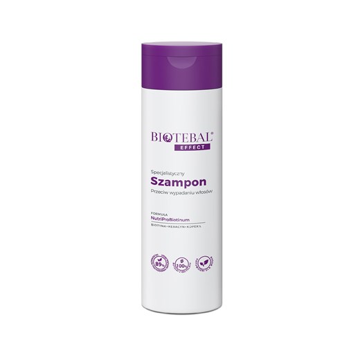 Biotebal Effect specjalistyczny szampon przeciw wypadaniu włosów 200 ml Biotebal one size okazyjna cena 5.10.15