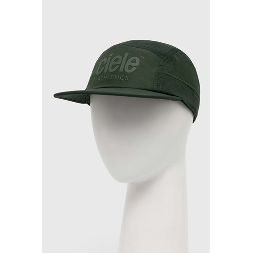 Ciele Athletics czapka z daszkiem kolor zielony z nadrukiem ze sklepu PRM w kategorii Czapki z daszkiem damskie - zdjęcie 162053798